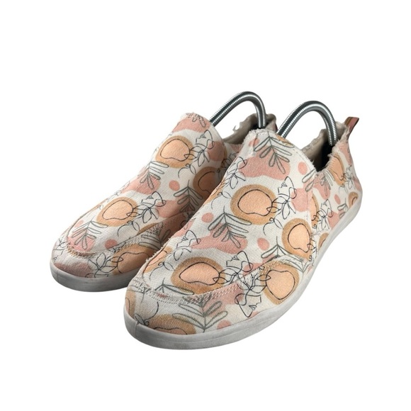 Vionic Beach Canvas Sneakers Malibu Slip On Casual Comfort Shoes Size 10 - Picture 1 of 10